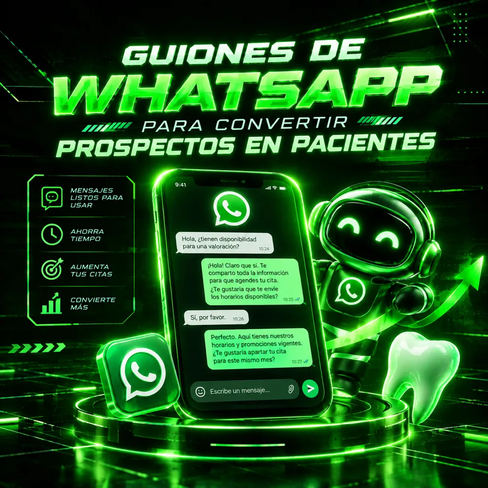Guiones de WhatsApp para convertir mensajes en citas